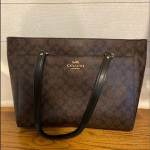 Coach carryall tote